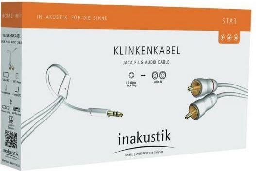 Image du produit Inakustik Câble jack (1.50 m, Jack 3,5 mm (AUX), RCA)