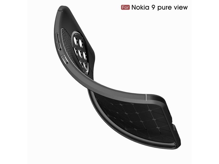 Image du produit Screenguard Housse Nokia 9 PureView Leather Design TPU Cover (Nokia 9 PureView)