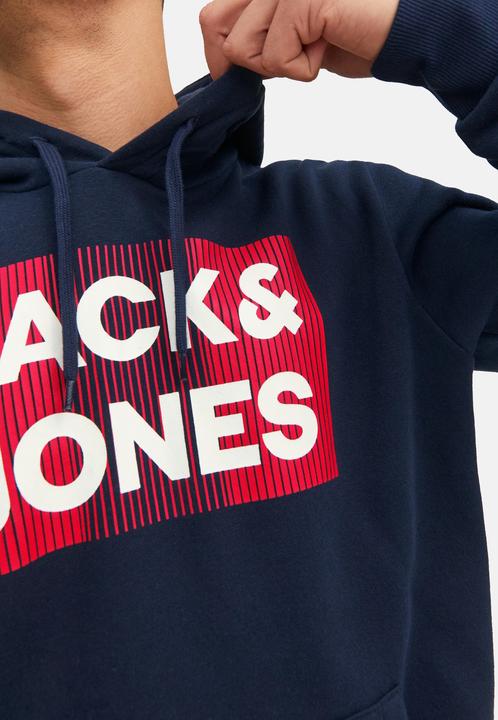 Immagine prodotto Jack & Jones Felpa con cappuccio con logo (M)