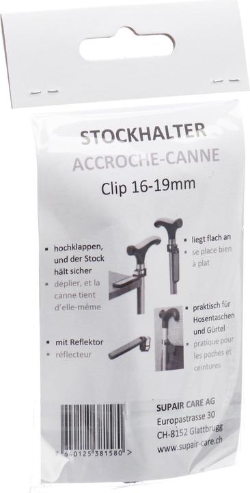 Supair Gehstockhalter mit Reflektor 16-19mm