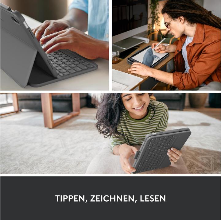 Actual product image Logitech SLIM FOLIO FOR IPAD (10TH GEN) (CH, iPad 10.9 (2022))