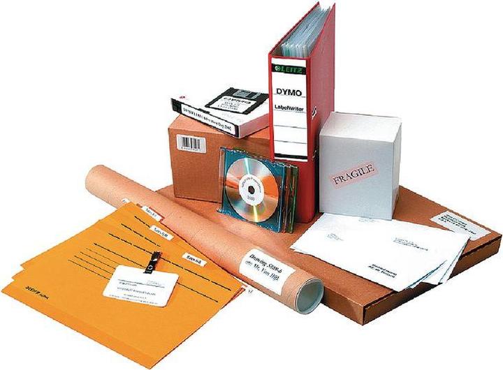Image du produit Dymo S0929120 étiquettes carrées à usages multiples