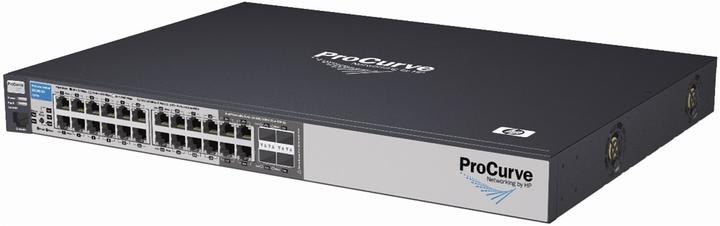 Actual product image HPE ProCurve Switch 2520-24G-PoE (24 Ports)