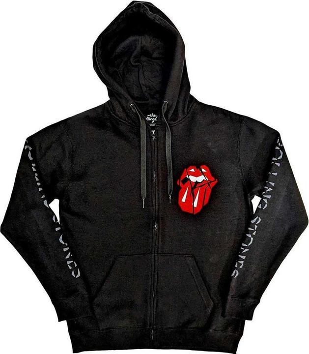 Produktbild The Rolling Stones Hoodie mit durchgehendem Reissverschluss (M)