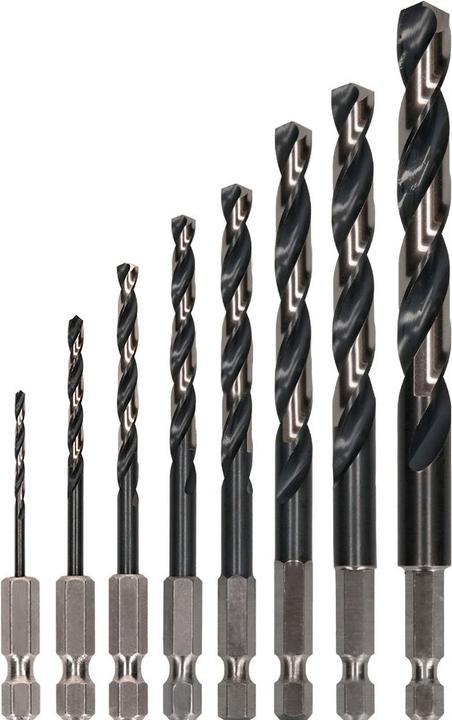Produktbild Bosch Professional Zubehör PRO Metal HSS-G Impact Spiralbohrer-Set, 8-tlg. (2 mm, 3 mm, 4 mm, 5 mm, 6 mm, 7 mm, 8 mm, 10 mm)