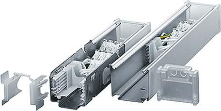 Actual product image Zumtobel TECTON TE SR Electrical supply silver TECTONTESR