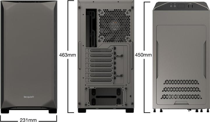 Image du produit be quiet! Pure Base 500 (ATX, mATX, Mini-ITX)