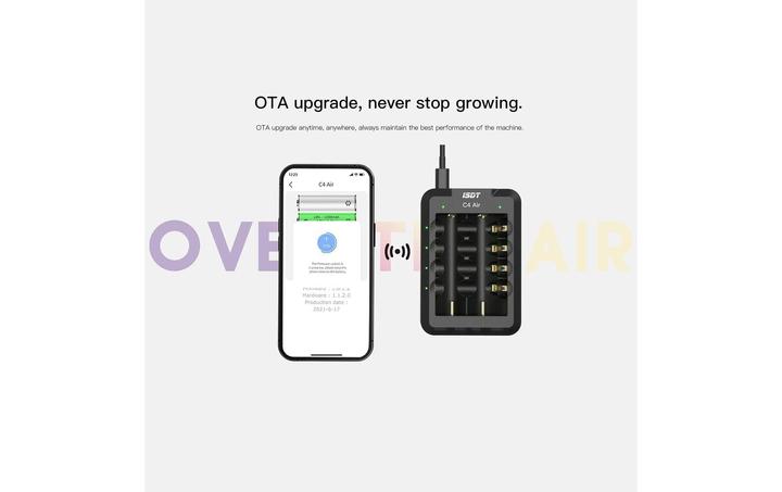 Immagine prodotto Isdt Caricatore C4 Air USB-C, per NiMH e Li-ion (1 pz., HR6, HR03, Caricabatterie senza batteria)