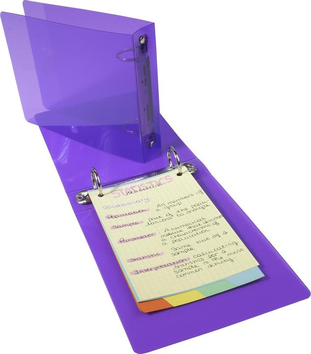 Actual product image Exacompta Crystal (A6, 35 mm, 1 Piece)