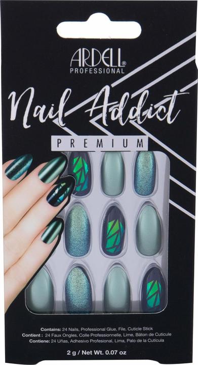 Image du produit Ardell Nail Addict - Nail Addict Green Glitter Chrome (Cils artificiels)