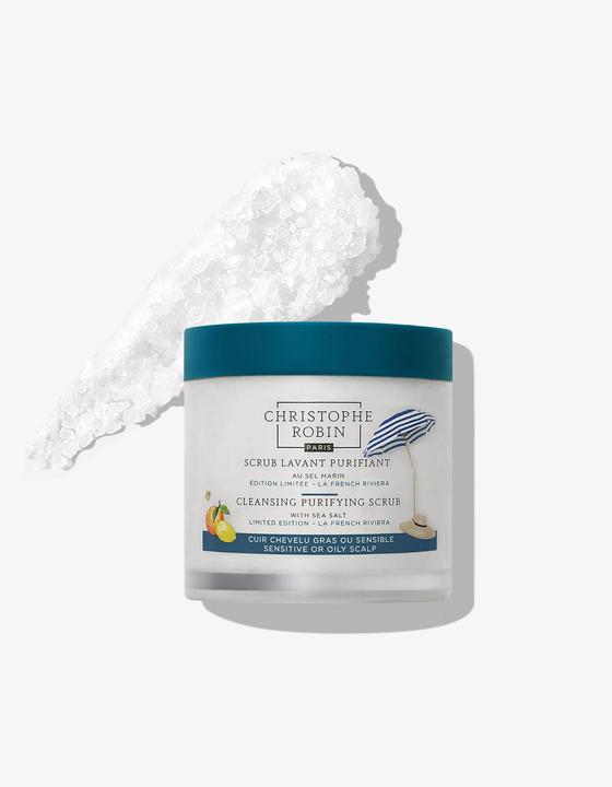 Actual product image Christophe Robin Scrub Lavant Purifiant au Sel Marin Édition Limitée - La French Riviera (250 ml)