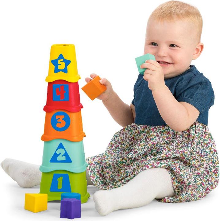 Actual product image Chicco 2 in 1 stacking cup
