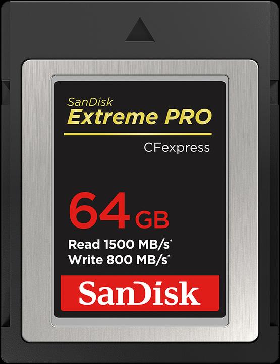 Image du produit SanDisk Big Time Pro (64 Go, CFexpress type B, U1)