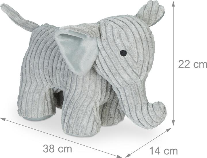 Actual product image Relaxdays Elephant (1 Piece, 14 x 38 x 22 cm)