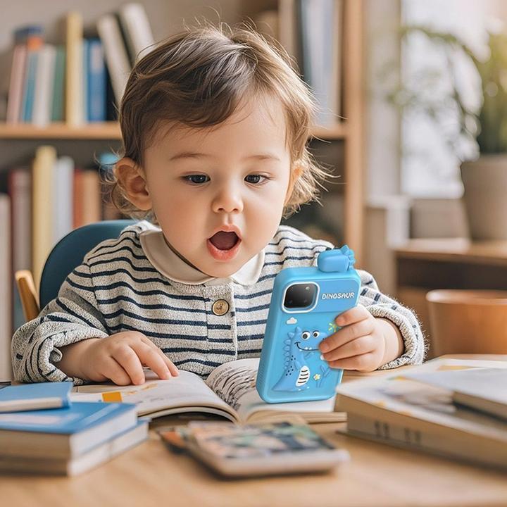 Produktbild Hoco Headphone with microphone gaming phone for kids 2,8" Y103 blue