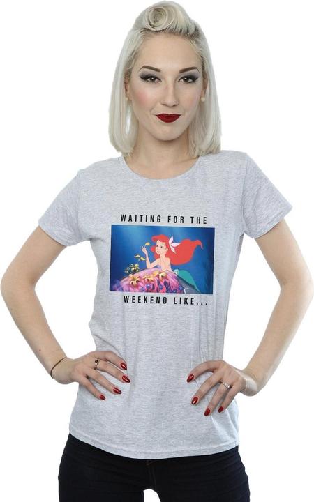 Image du produit Disney Princess - T-shirt ARIEL WAITING FOR THE WEEKEND - Femme (M)