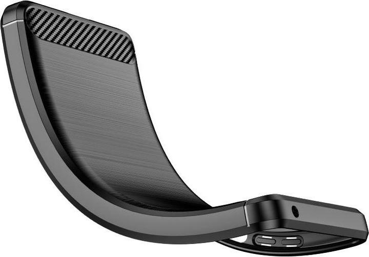 Produktbild Hurtel Carbon Case flexible Hülle für OnePlus Nord 2 5G schwarz (OnePlus Nord 2 5G)