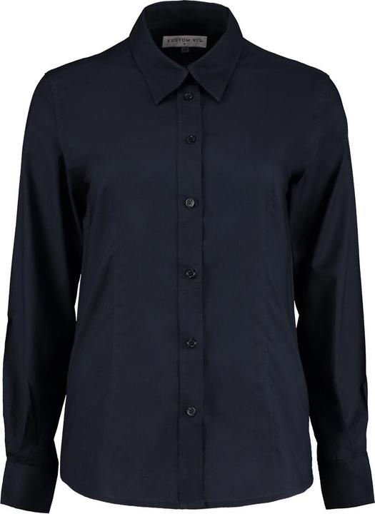 Kustom Kit Workwear Oxford Bluse Langarm