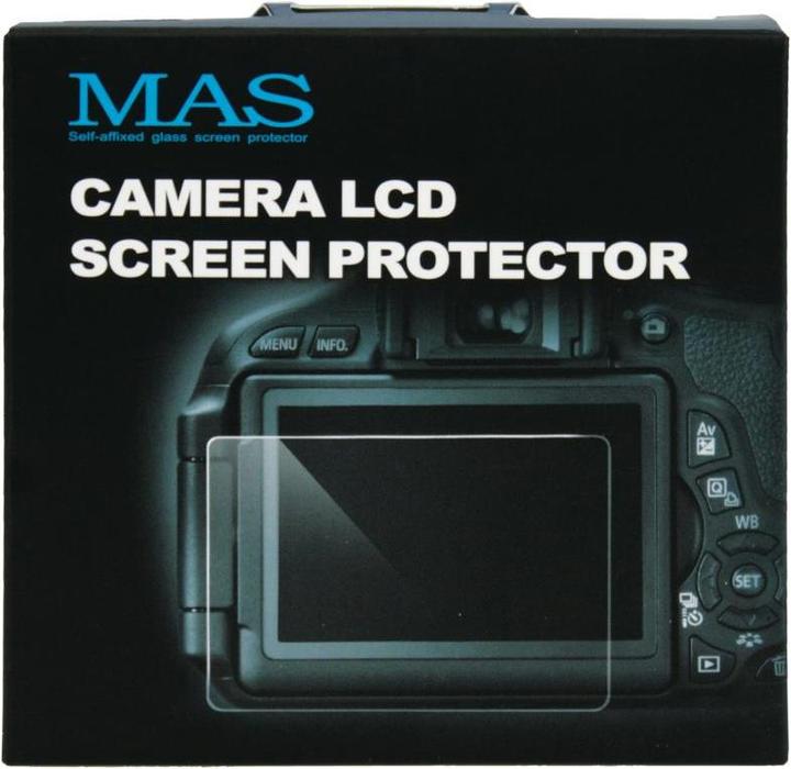 Actual product image MAS LCD (Screen protector, Nikon D7100, Nikon D7200, Nikon D780, Fujifilm GFX100D)