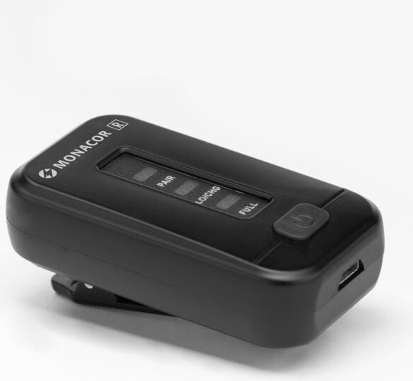 Immagine prodotto Monacor Sistema di trasmissione audio PLL a 10 canali senza fili per telecamere