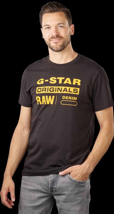 Immagine prodotto G-Star Printed Graphic Eight T-Shirt Regular Fit Black (S)