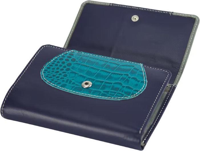 Immagine prodotto Sunsa Portafoglio da donna RFID in pelle riciclata No.1