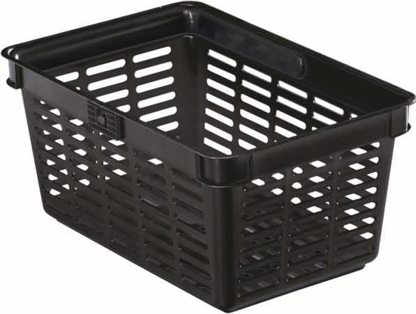 Actual product image Durable SHOPPING BASKET 19 shopping basket, 19 litres, black