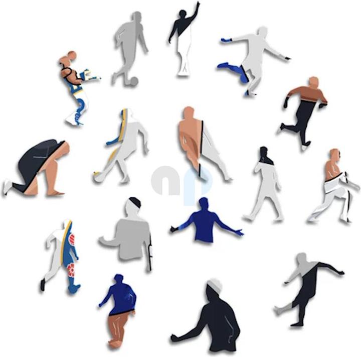 Produktbild Iconic Chelsea FC - Reece James - Holz Puzzle Grösse M (270 Teile) (270 Teile)