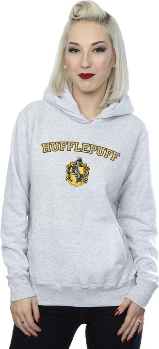 Actual product image Womens/Ladies Hufflepuff Crest Hoodie (XXL)