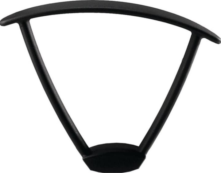 Topstar Accoudoir compatible avec le siège de bureau pivotant 9000 482 920 à 9000 482 923 rigide noir