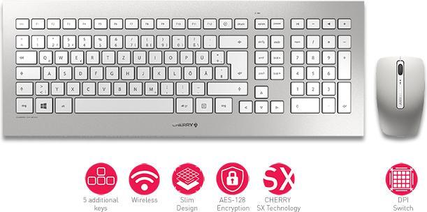 Immagine prodotto CHERRY DW 8000 (US, Senza fili)
