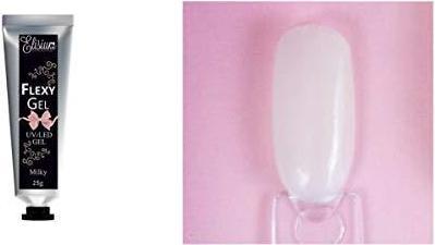 Produktbild Elisium Flexy Gel gel for nail extension Milky 25g (Haargel)
