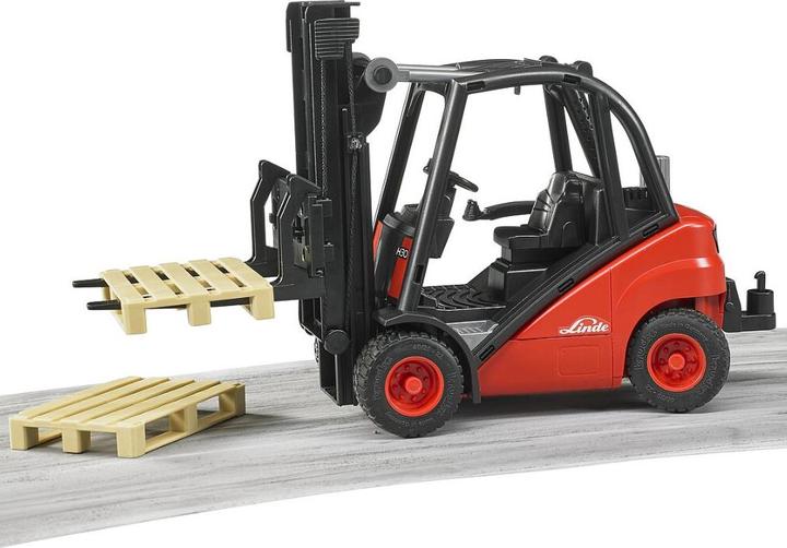 Actual product image Bruder Linde forklift truck