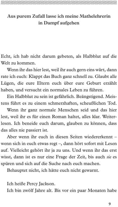 Immagine prodotto Percy Jackson 1: Diebe im Olymp | Sonderausgabe mit Filmbildern zum Serienstart (Tedesco, Rick Riordan., 2023)