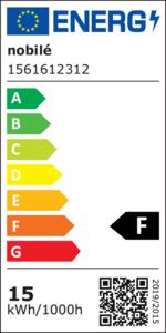 Label énergétique Nobile 1561611312 Structure du panneau LED (1700 lm)