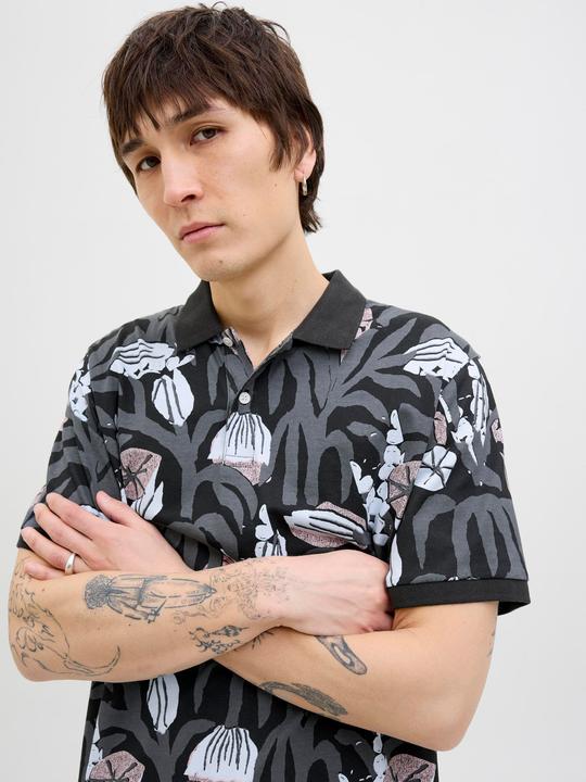 Actual product image Jack & Jones All Over Print Polokragen Poloshirt Poloshirt (XL)