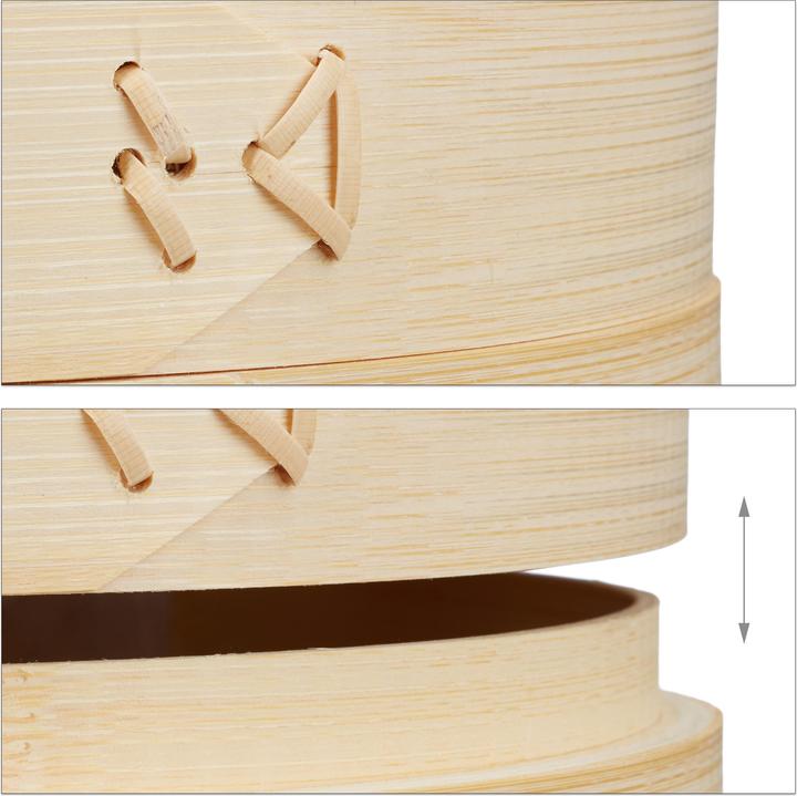 Immagine prodotto Relaxdays Vaporizzatori di bambù (24 cm, Materiale vegetale)
