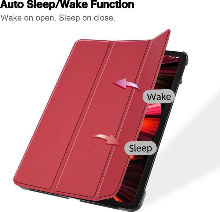 Actual product image iLike iPad 10.2 Tri-Fold Eco-Leather Stand Case (iPad 10.2)