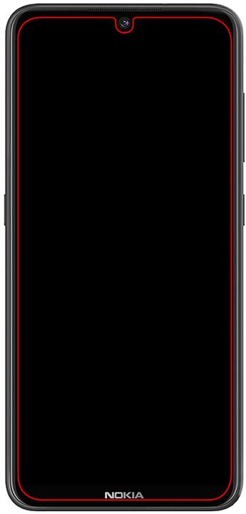 Actual product image Mobilize Glass (1 Piece, Nokia 6.2, Nokia 7.2)