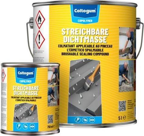 Image du produit Coltogum Mastic d'étanchéité à peindre (0.86 kg, Couleur Manhattan, 750 ml)