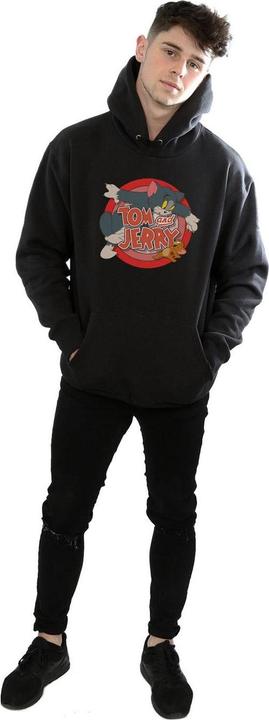 Actual product image Tom & Jerry Mens Classic Catch Hoodie (XXL)