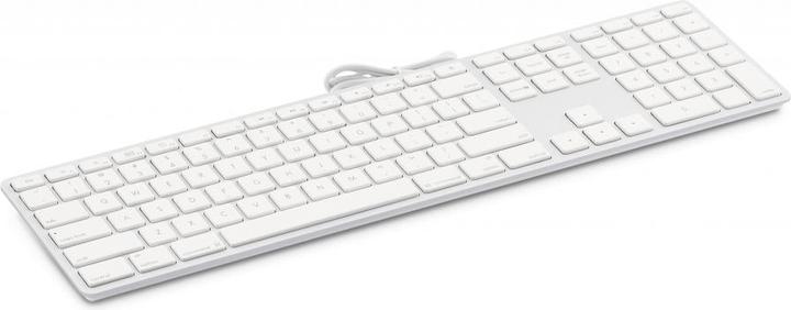 Image du produit LMP Clavier numérique USB KB-1243, 109 touches (ANSI), 2x USB, aluminium, US layout, macOS, gris espace (US, Filaire)