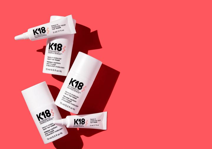 Image du produit K18 Masque capillaire réparateur moléculaire sans rinçage (5 ml)