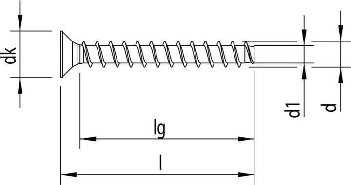 Produktbild Heco Multi Monti Plus F (50 Schrauben pro Stück)