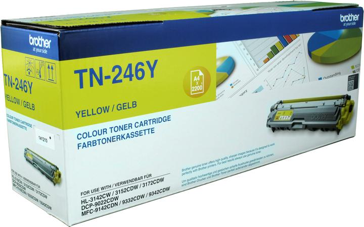 Actual product image Brother Tn-246y (Y)