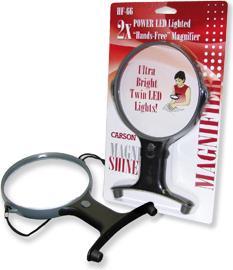 Produktbild Carson Optical HF-66 MagniFree Freihandlupe mit LED-Beleuchtung