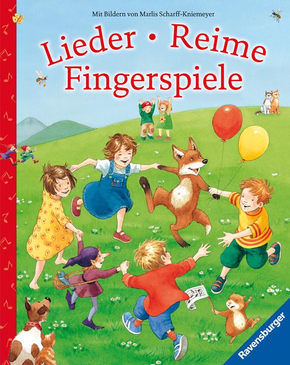 Produktbild Ravensburger Lieder, Reime, Fingerspiele (mit CD) (Deutsch, Scharff-Kniemeyer Marlis, 2013)