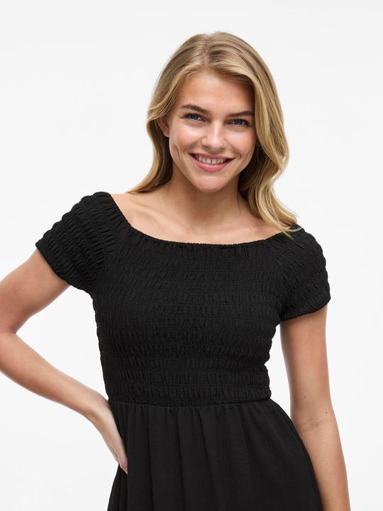 Produktbild Vila VIRITA Midi Gesmoktes Kleid (40)