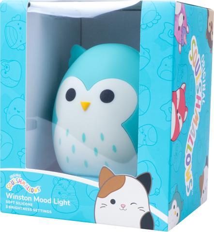 Image du produit Fizz Creations Lampe d'ambiance Squishmallows - Winston le hibou. Fonctionne par USB ou par piles. Veilleuse
