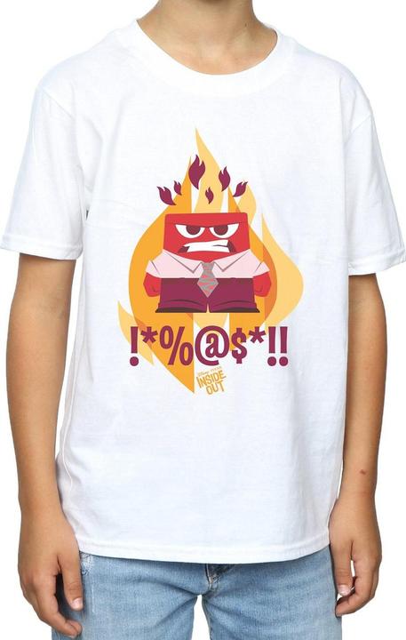 Immagine prodotto Disney Inside Out Fired Up Maglietta Ragazzi (152, 158)
